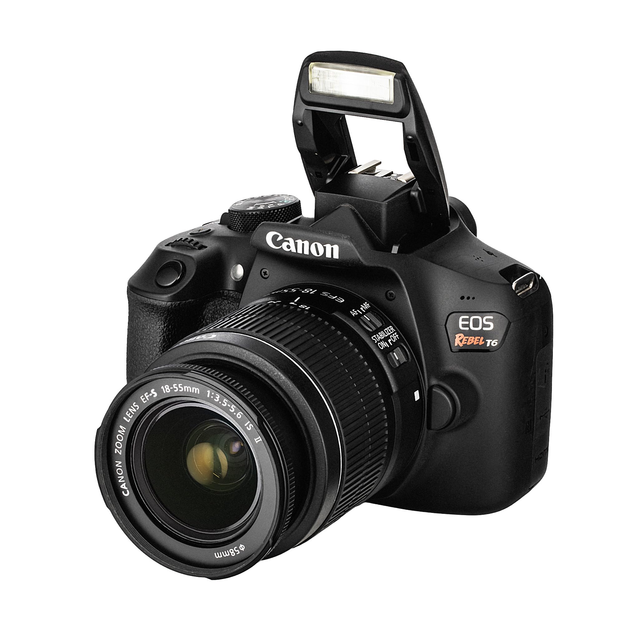 Amazon.com : Canon EOS Rebel T6 DSLR Camera with 18-55mm Lens